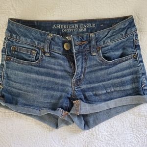 American Eagle Super Stretch Denim Shorts